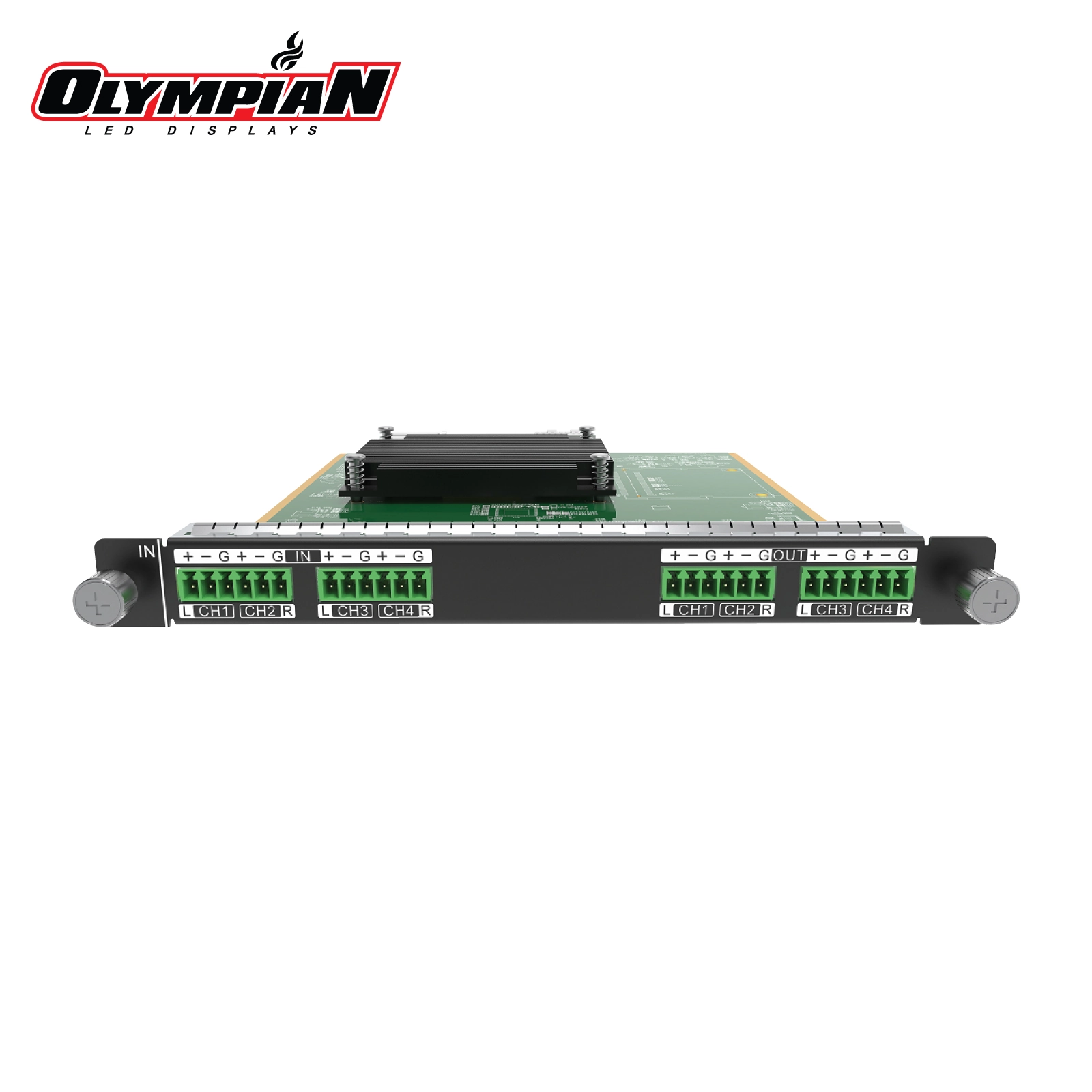 H_2×Audio input +2×Audio Output Card